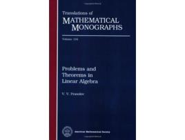 Livro Problems and Theorems in Linear Algebra de V V Prasolov (Inglês)