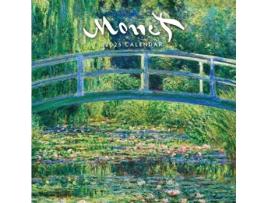 Livro Monet 2025 Square Wall Calendar de Red Robin (Inglês)