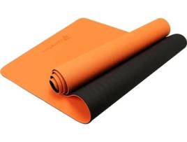 PERPETUAL Esterilha de Yoga e Pilates de 6mm TPE - Tapete Antiderrapante - Com Alça e Bolsa de Transporte - Tapete Espesso e Dobrável - Homem/Mulher