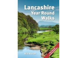 Livro Lancashire Year Round Walks de Nick Burton (Inglês)