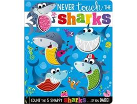 Livro Never Touch The Sharks de Rosie Greening (Inglês - Capa Dura)