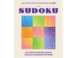 Livro 200 Stress-Relieving Sudoku Puzzles to Sharpen Your Mind de Maria Shriver, Patrick Schwarzenegger et al. (Inglês - Capa Dura)