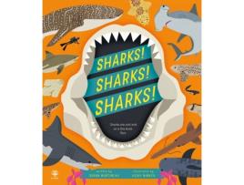 Livro Sharks! Sharks! Sharks! de Susan Martineau (Inglês)