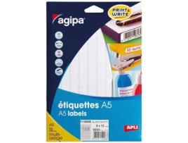 Etiqueta adesiva AGIPA - A5 09x13 - Estojo 3024 - Multiuso