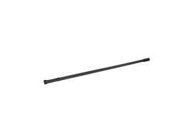 Barra de chuveiro telescópica - Suavidade interna - Preto - 110/200 cm