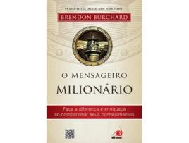 Livro O Mensageiro Milionario de Brendon Burchard (Português)