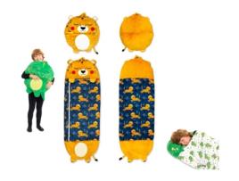 Saco de dormir leopardo 180 cm com almofada