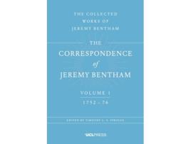 Livro The Correspondence of Jeremy Bentham, Volume 1 de Jeremy Bentham (Inglês - Capa Dura)