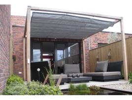 Toldo Ondulado Harmonica Antracite 200 X 300 Cm WOVAR