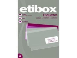 Etiquetas adesivas ETIBOX, formato 99,1 x 38,1…