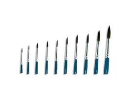 Pincéis de pônei com cabo de madeira, todos os tamanhos para escolher N°16