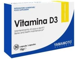 Yamamoto Nutrition Vitamina D3 30 Cápsulas