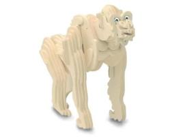 Kit de construção em madeira FSC - QUAY - Gorilla - Brinquedo educativo - Para montar você mesmo - Misto
