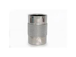 Balde de gelo - SIL - Diâm. 12 cm - Aço inoxidável - Prata - Strass