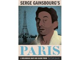 Livro Serge Gainsbourgs Paris de Felicia Craddock (Inglês)