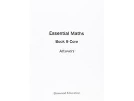 Livro Essential Maths 9 Core Answers de David Rayner (Inglês)