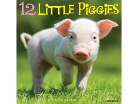 Livro 12 Little Piggies 2025 12 X 12 Wall Calendar de Willow Creek Press (Inglês)