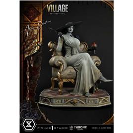 Prime 1 Studio Figura Alcina Dimitrescu Coleção Legado Do Trono Da Vila 1/4 Resident Evil 66 Cm