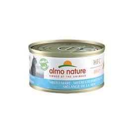 Almo Nature 6 x 70 g comida húmida em promoção: 5 + 1 grátis! - HFC Natural Mistura de frutos do mar