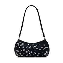 Desigual BOLSO REBEL ALSACIA, Negro - Ref.