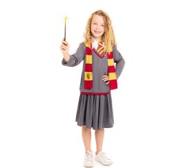 Fato de mágico escolar para menina