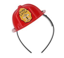 Fita para capacete de bombeiro vermelho