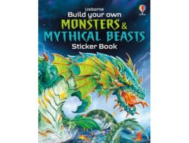 Livro Build Your Own Monsters and Mythical Beasts Sticker Book de Simon Tudhope (Inglês)