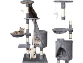 Árvore para Gato 118 Cm Cinza PURLOV