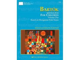 Livro Bartok Selections from For Children, Vol. 1 de Keith Snell (Inglês)