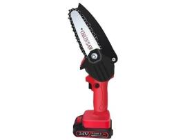 24v recarregável mini motosserra de corte madeira lítio motosserra suporte ajustável universal peças ângulo