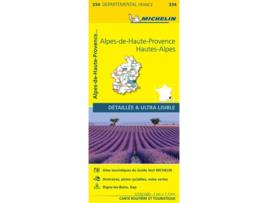 Livro Alpes-de-Haute-Provence, Hautes-Alpes - Michelin Local Map 334 de Michelin (Inglês)