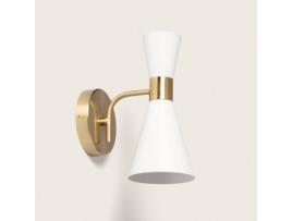 Candeeiro de Parede Metal White Jigger LEDKIA