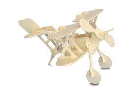 Kit de construção em madeira FSC - biplano QUAY