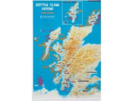 Livro Scottish Island Bagging - Collect amp Scratch Print de Maps International (Inglês)