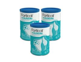 Pack 3 Pcs Colagénio Pele e Cabelo 270 g FORTICOLL