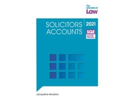 Livro SQE - Solicitors Accounts de Jacqueline Kempton (Inglês)