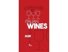 Livro Italian Wines 2025 de Rosso e Gambero (Inglês)
