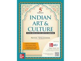 Livro Indian Art And Culture de Nitin Singhania (Inglês)