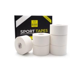 Kalahari 6 X Fita Esportiva Branca - Extra Comprimento 3,8Cm X 13,7M – Fita Adesiva - Bandagem Funcional Para Crossfit, Escalada, Vôlei, Boxe, Dedos –