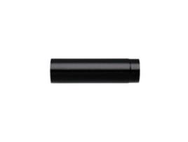 SAVE Fumisteria Plus NNO1301 Tubo de chaminé reto 500 mm Preto