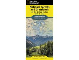 Livro National Forests and Grasslands of the United States Map de National Geographic Maps (Inglês)