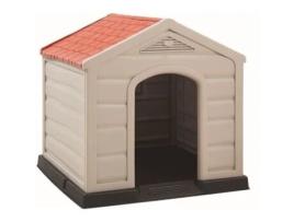 Canil Doggy para Cão 92 X 92 X 89 Cm Polipropileno Conforto Térmico Interno/Externo Montagem Rápida UDP