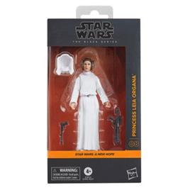 Figura Princesa Leia Organa Uma Nova Esperança Star Wars 15cm