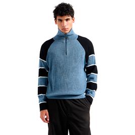 Armani Exchange Suéter Com Meia-zíper Xm000685_af11965