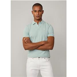 Hackett Polo De Manga Curta Logo Slim Fit