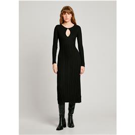 Pepe Jeans Vestido Longo De Manga Comprida Natasha