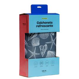 Wuapu Cama Refrescante De Gel Para Cães 100x60 Cm