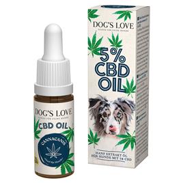 Dog´s Love Suplemento De óleo Cbd Para Cães 10mlg