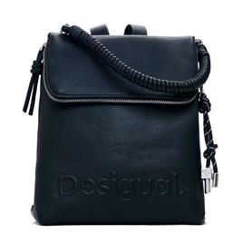 Desigual MOCHILA HALF HAMPTON, Negro - Ref.