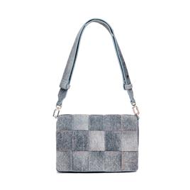 Desigual BOLSO YOKO DENIM DORTMUND FLAP, Azul - Ref.